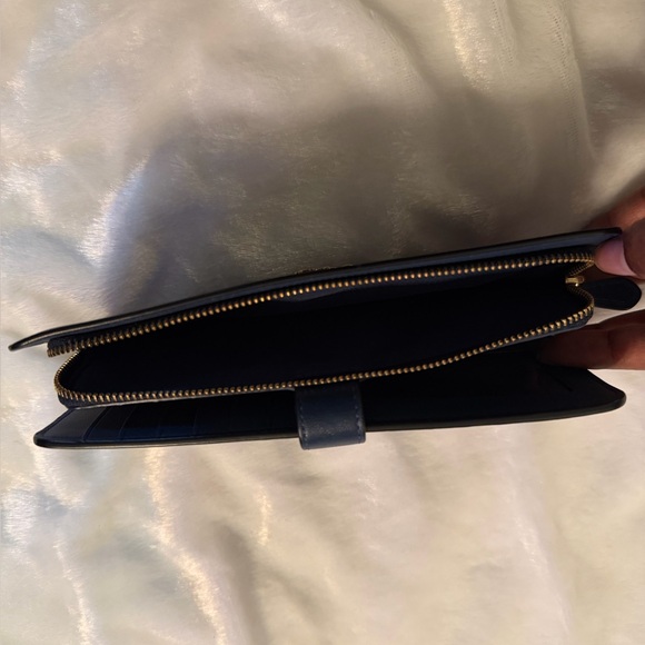 Coach Navy Leather Wallet - Picture 8 of 8